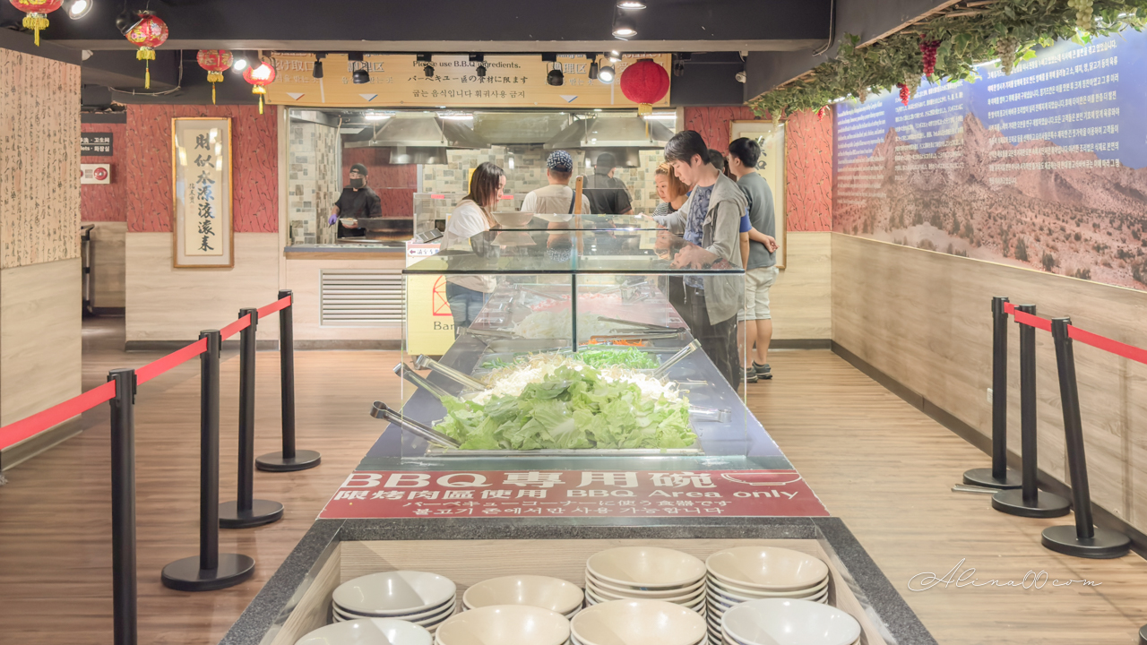 大戈壁蒙古烤肉｜台北行天宮吃到飽500元有找，還附火鍋自助吧 @Alina 愛琳娜