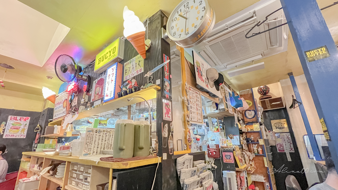 【名古屋美食】BUCYO COFFEE 復古美式咖啡館,多種平價早午餐 @Alina 愛琳娜