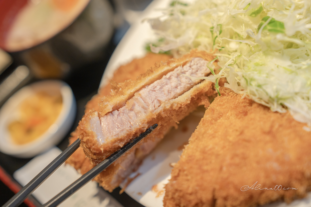 【東京美食】銀座豬排飯にし邑｜腰內肉豬里肌飯,生菜免費吃到飽 @Alina 愛琳娜