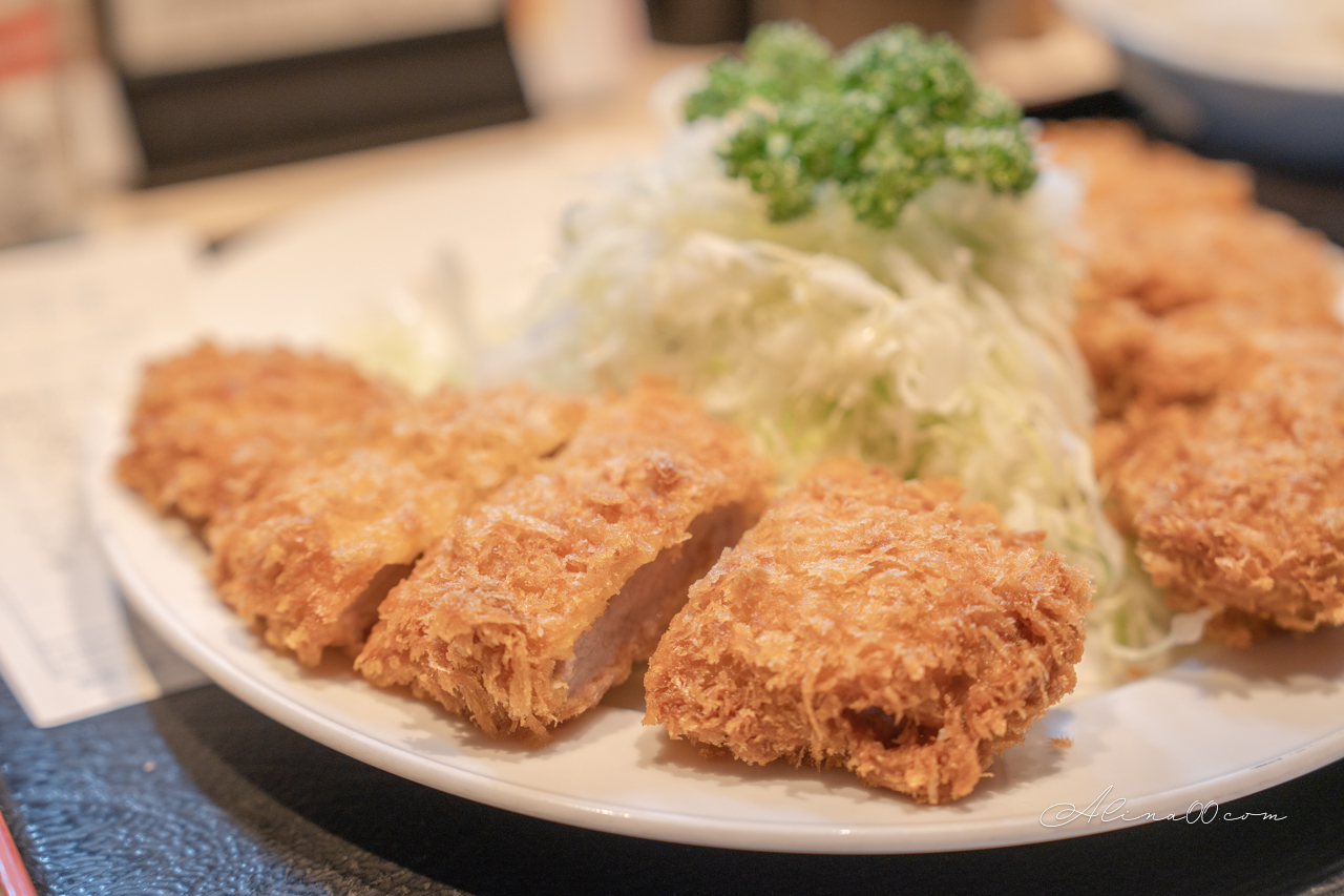 【東京美食】銀座豬排飯にし邑｜腰內肉豬里肌飯,生菜免費吃到飽 @Alina 愛琳娜
