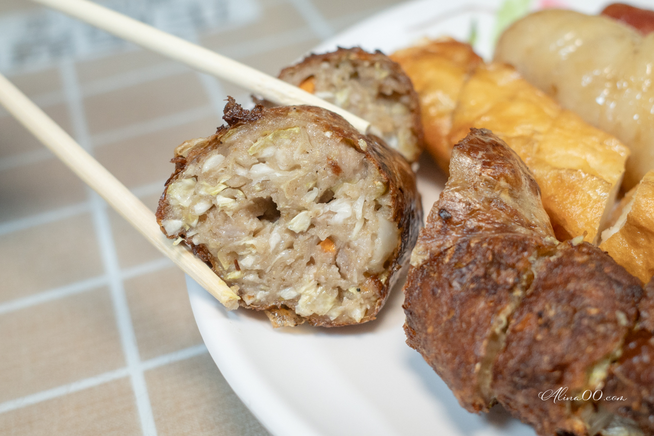 【花蓮美食】游媽媽龍鳳腿｜大腸包小腸配臭豆腐有夠台 @Alina 愛琳娜