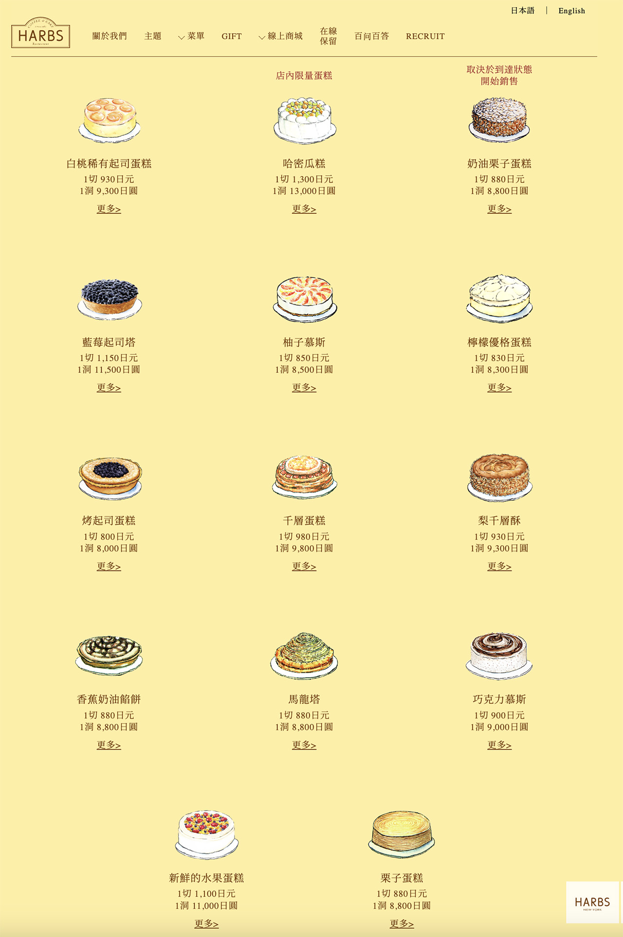 【名古屋甜點】HARBS名古屋榮本店｜人氣水果千層蛋糕的起點 @Alina 愛琳娜