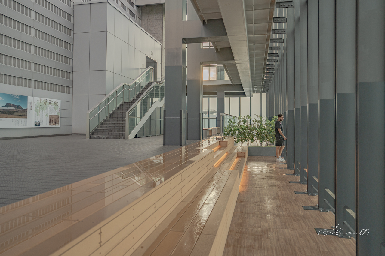 【名古屋景點】Sky Promenade 戶外觀景台,眺望名古屋城夜間點燈 @Alina 愛琳娜