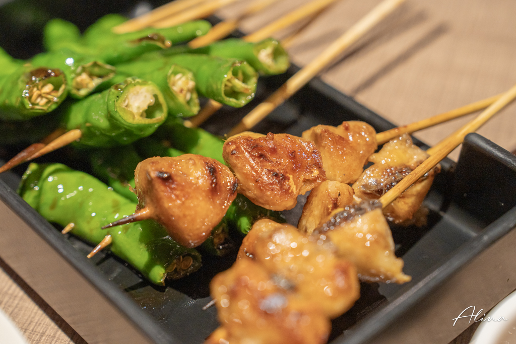 秋吉串燒｜台北日式居酒屋，烤雞串肉串、羊排都好吃 @Alina 愛琳娜