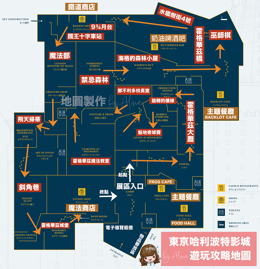 東京哈利波特影城｜魔法迷遊玩攻略：設施+周邊商品美食介紹 @Alina 愛琳娜