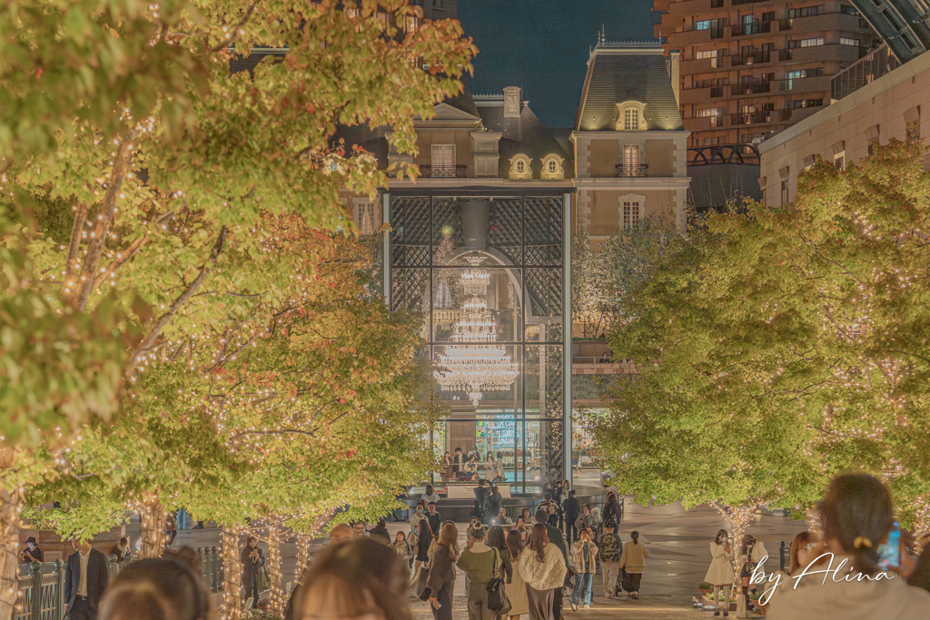 東京惠比壽花園廣場聖誕點燈｜巨大水晶吊燈展現冬季浪漫 @Alina 愛琳娜