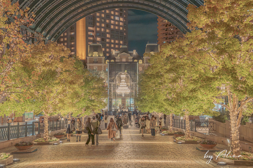東京惠比壽花園廣場聖誕點燈｜巨大水晶吊燈展現冬季浪漫 @Alina 愛琳娜