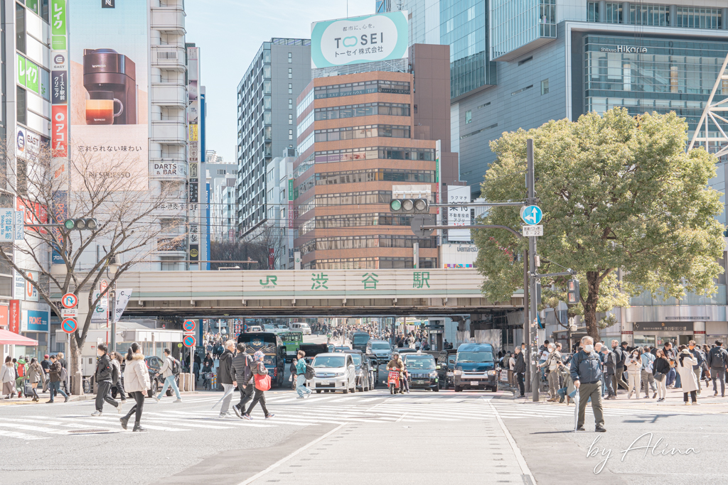 澀谷十字路口交叉點觀景台 MAGNET by SHIBUYA 109 俯瞰澀谷街頭 @Alina 愛琳娜