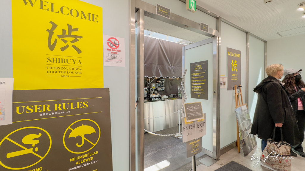 澀谷十字路口交叉點觀景台 MAGNET by SHIBUYA 109 俯瞰澀谷街頭 @Alina 愛琳娜