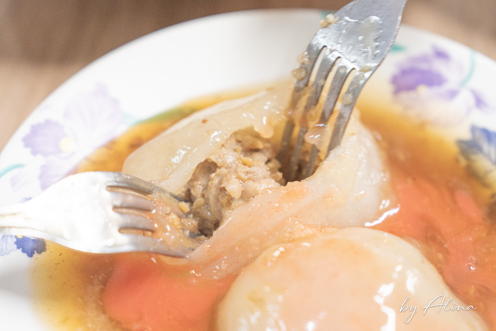 真味肉圓｜內湖737巷好吃肉圓，還有豬肚四神湯料多好喝 @Alina 愛琳娜
