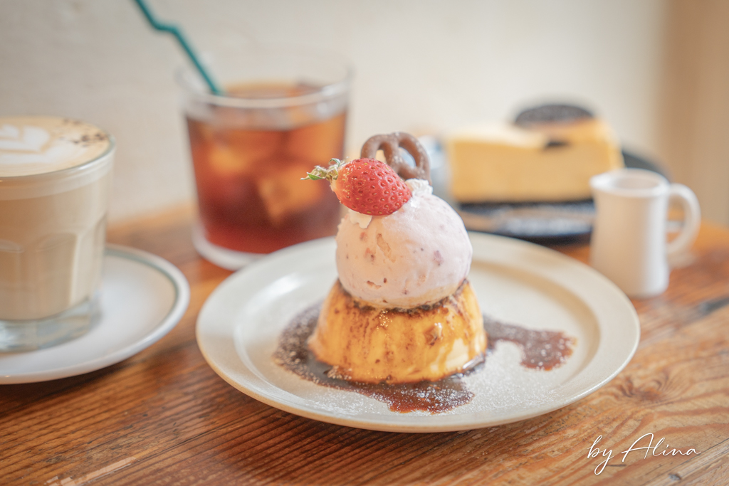 All Seasons Coffee｜新宿咖啡館的冰淇淋布丁，比咖啡還吸睛 @Alina 愛琳娜
