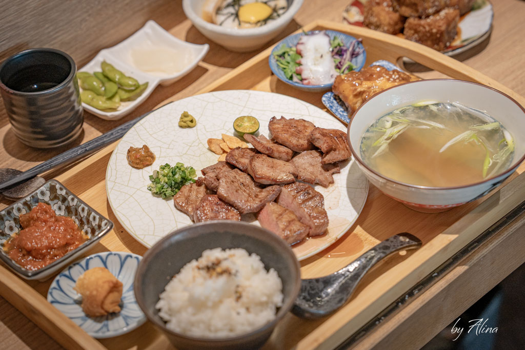 起上小法師｜台北超好吃牛舌定食！日式招牌、厚切一次滿足 @Alina 愛琳娜