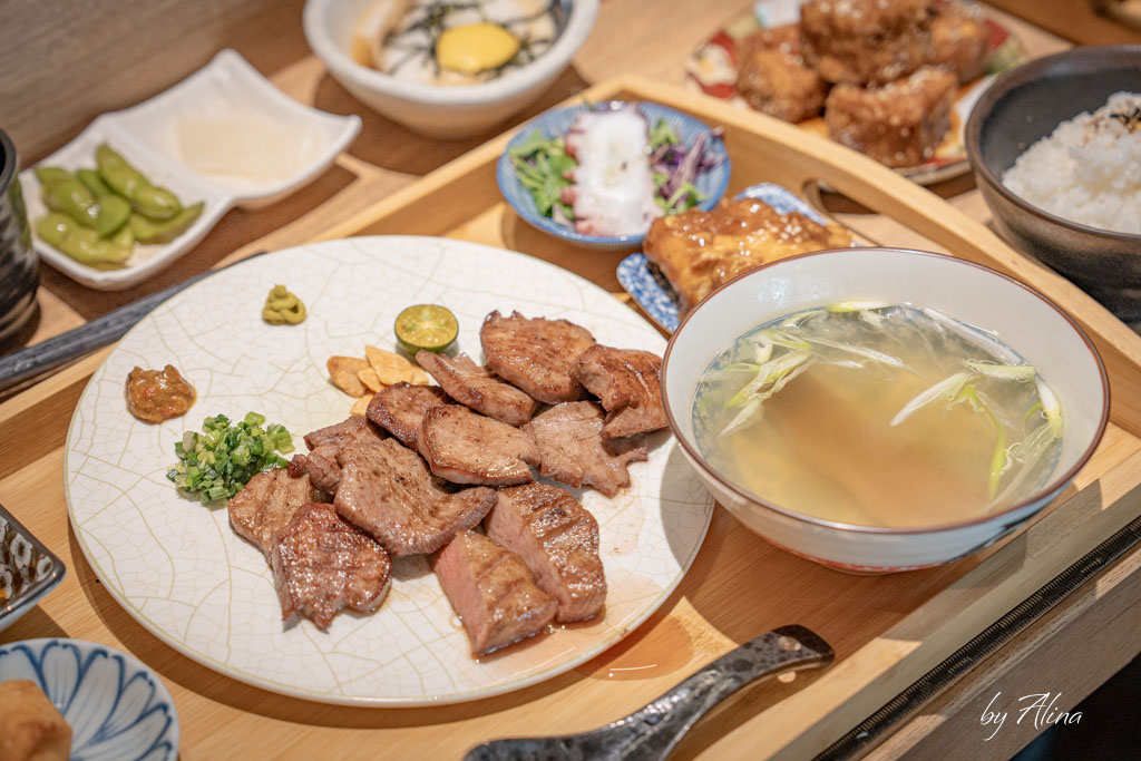 起上小法師｜台北超好吃牛舌定食！日式招牌、厚切一次滿足 @Alina 愛琳娜