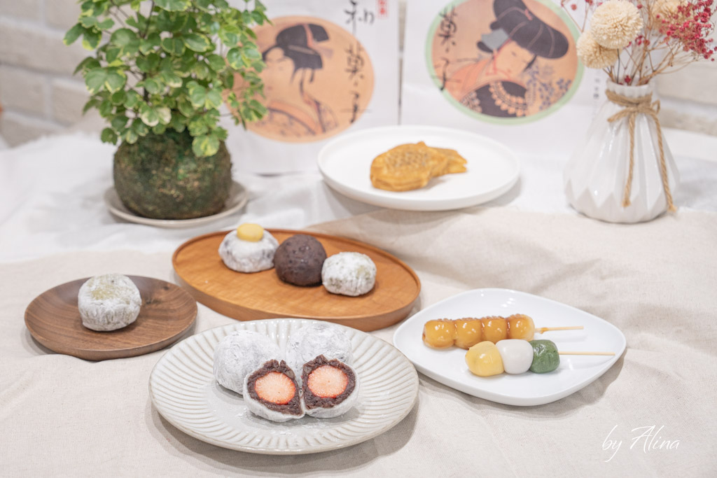 三明堂草莓大福｜天母超人氣和菓子！草莓大顆又新鮮多汁 @Alina 愛琳娜