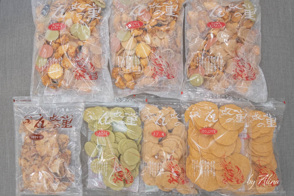 名古屋蝦餅仙貝之里｜必買伴手禮推薦！吃過的人都後悔買太少 @Alina 愛琳娜