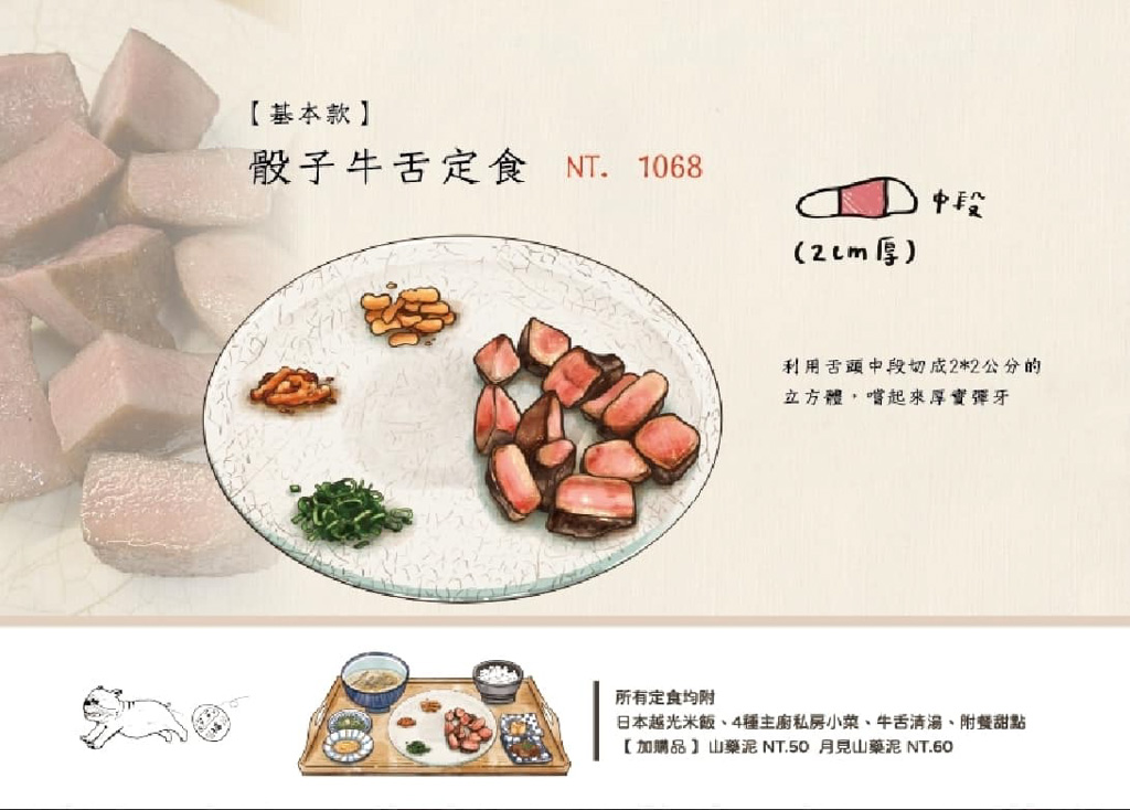 起上小法師｜台北超好吃牛舌定食！日式招牌、厚切一次滿足 @Alina 愛琳娜