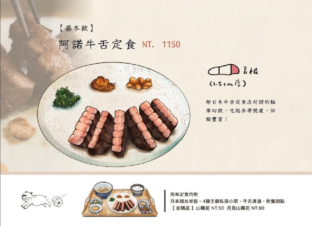 起上小法師｜台北超好吃牛舌定食！日式招牌、厚切一次滿足 @Alina 愛琳娜