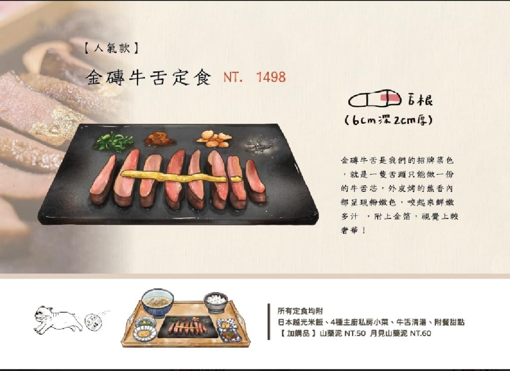 起上小法師｜台北超好吃牛舌定食！日式招牌、厚切一次滿足 @Alina 愛琳娜