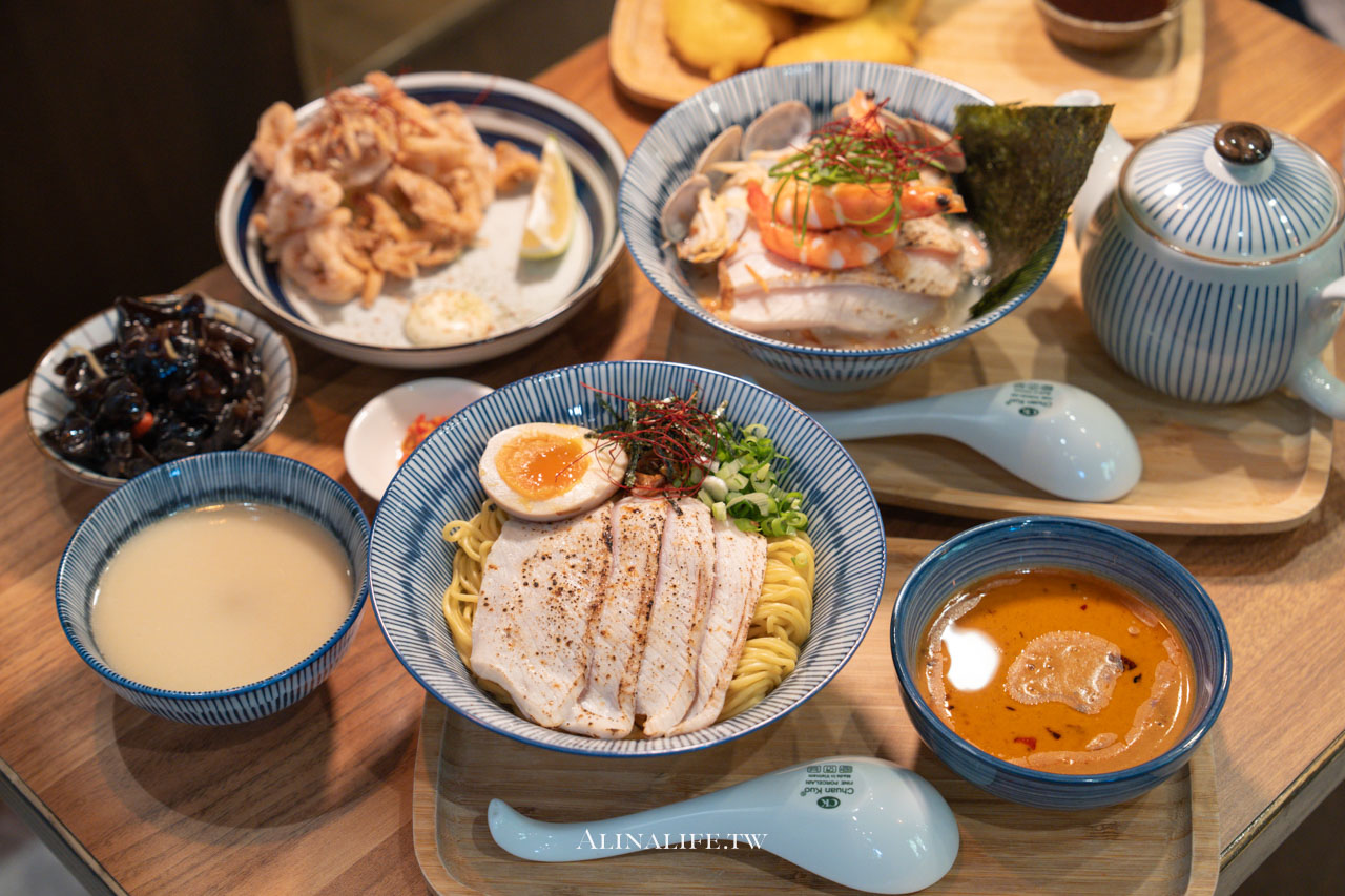 定置漁場三代目中山店｜東岸魚白湯拉麵，限定沾麵必吃推薦 @Alina 愛琳娜