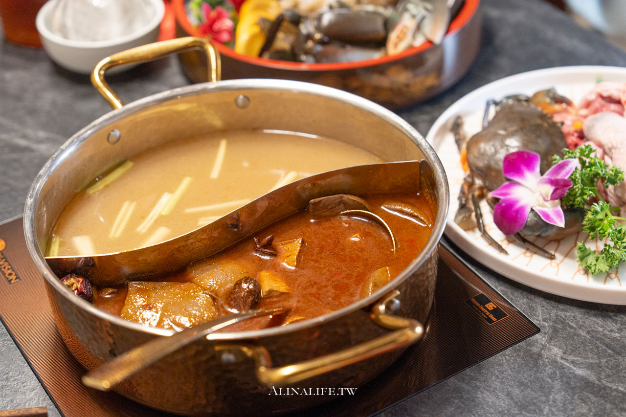 老撈麻辣鍋大稻埕店｜香濃廣東雞煲蟹火鍋，順天外科醫院獨賣 @Alina 愛琳娜