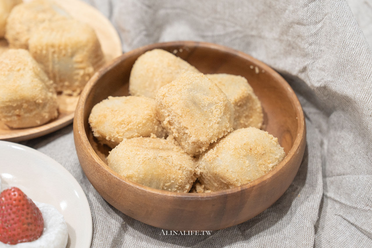 行天宮不老客家麻糬｜Q彈不黏牙，大顆飽滿內餡實在 @Alina 愛琳娜