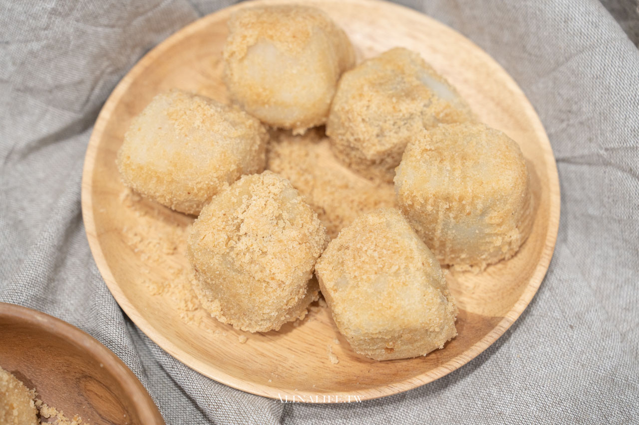 行天宮不老客家麻糬｜Q彈不黏牙，大顆飽滿內餡實在 @Alina 愛琳娜