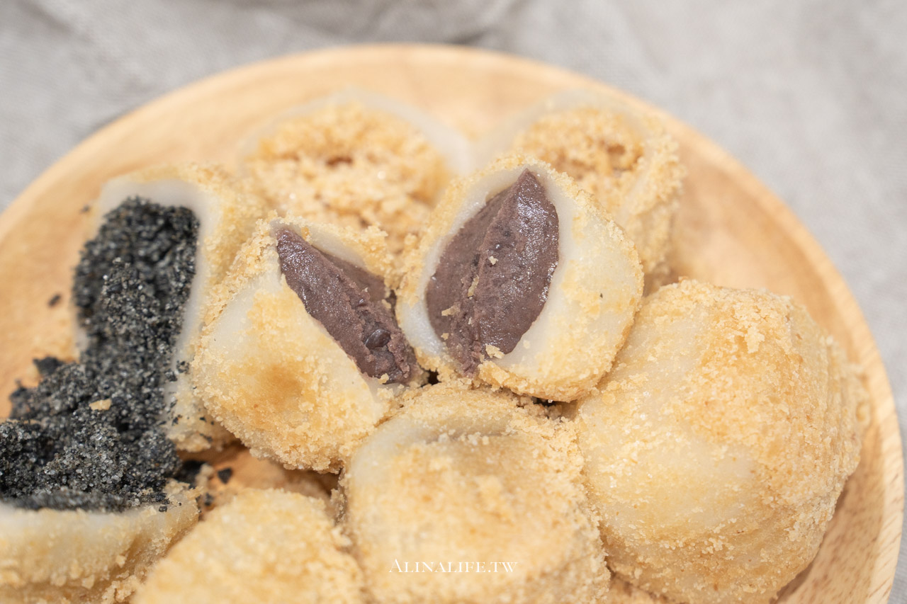 行天宮不老客家麻糬｜Q彈不黏牙，大顆飽滿內餡實在 @Alina 愛琳娜