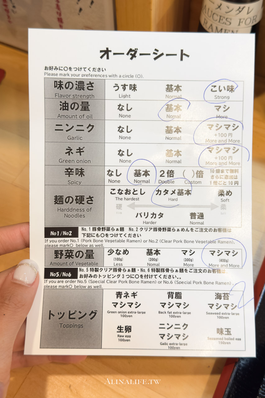 一絆拉麵 らぁ麺｜博多豚骨香濃夠味菜量多，東京上野本店免排隊 @Alina 愛琳娜