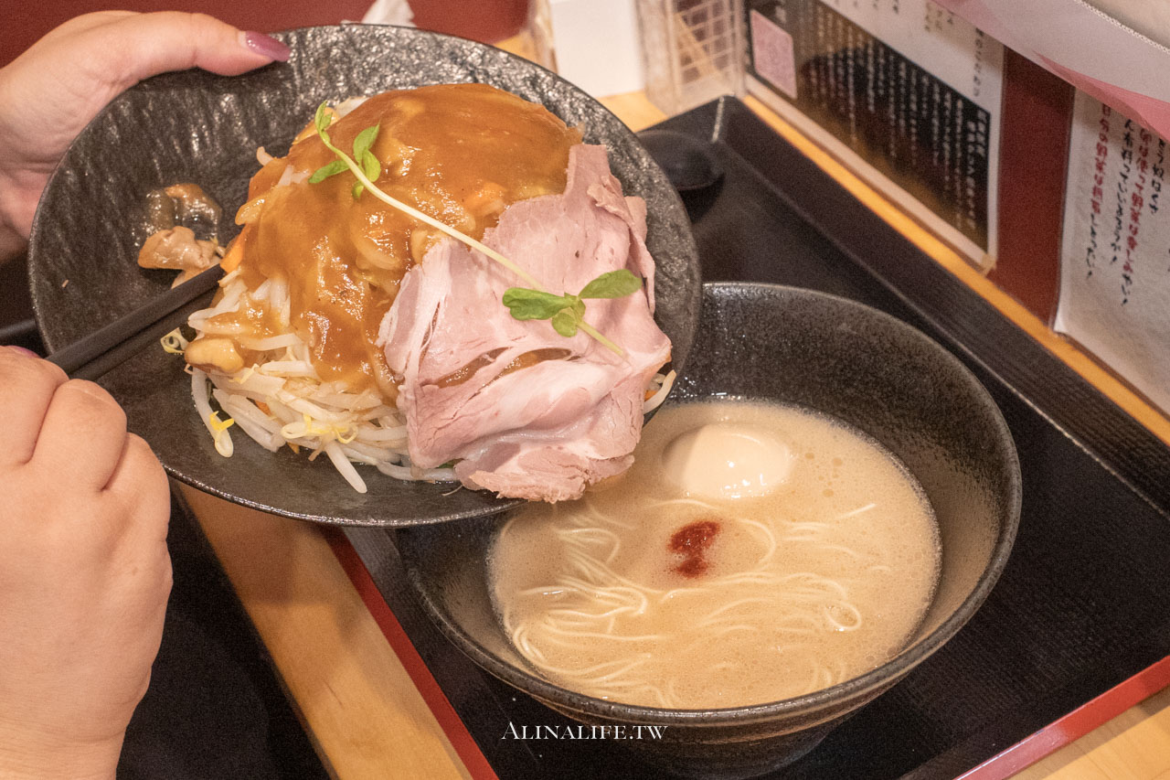 一絆拉麵 らぁ麺|博多豚骨香濃夠味菜量多,東京上野本店免排隊 @Alina 愛琳娜 一絆拉麵 らぁ麺|博多豚骨香濃夠味菜量多,東京上野本店免排隊 @Alina 愛琳娜