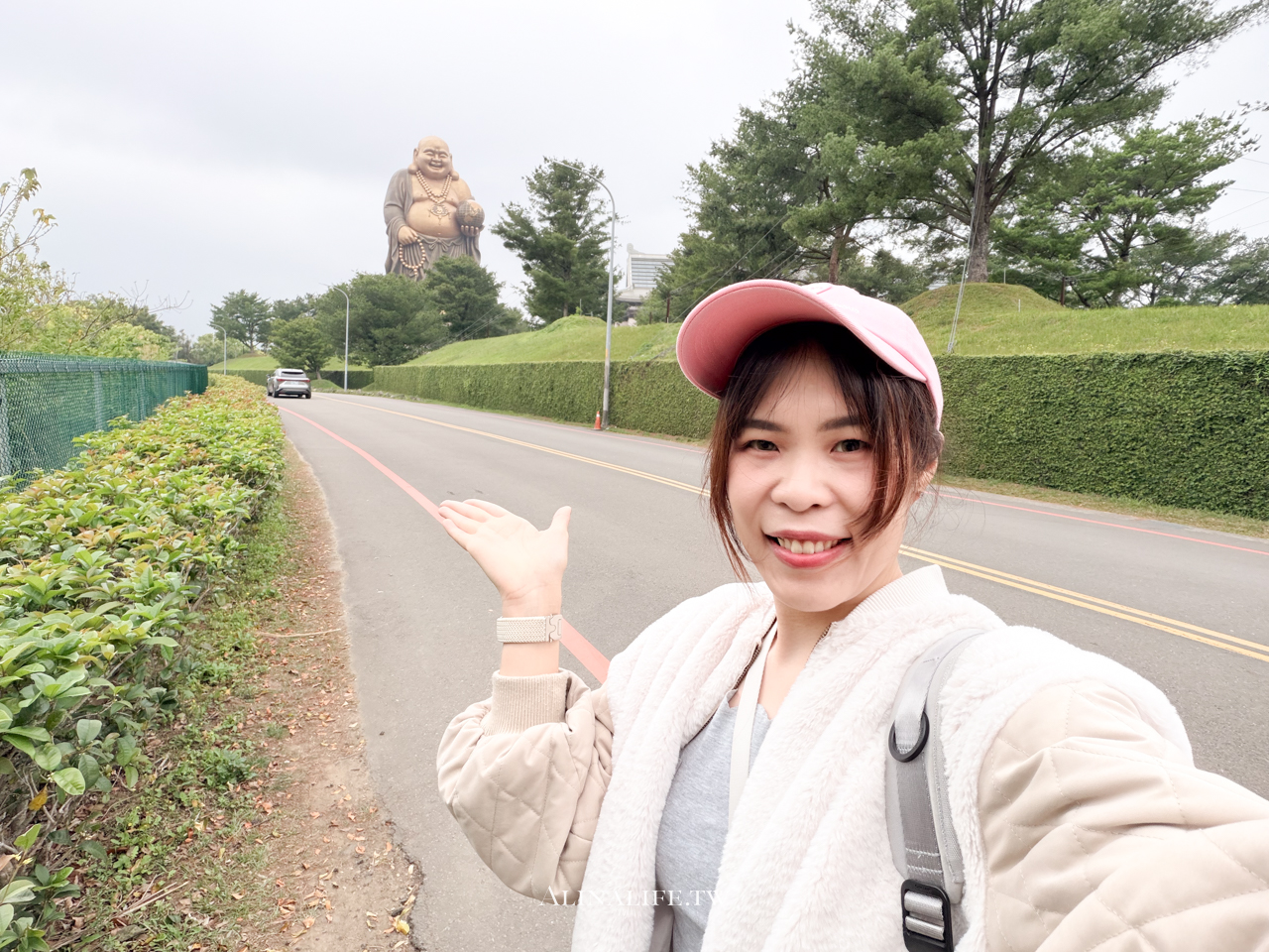 新竹縣峨眉一日遊行程｜大地農場深度體驗大自然，環湖步道漫步與大佛合影 @Alina 愛琳娜