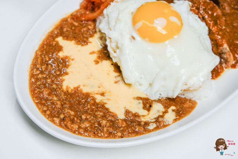 【食記】台北信義 Curry For Peace 世貿101附近的平價咖哩飯 日式印度肉醬咖哩雙拼 @Alina 愛琳娜