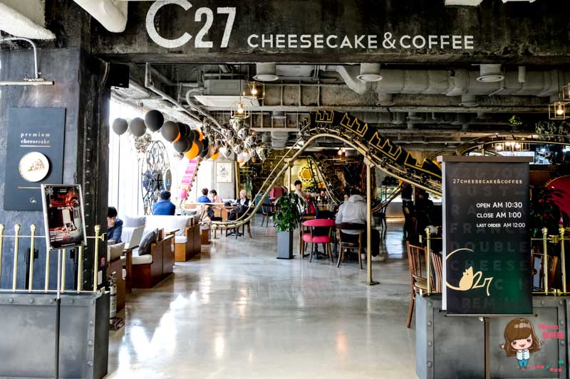 【首爾咖啡館】弘大 C27 Cheesecake 起司蛋糕有27種口味 @Alina 愛琳娜