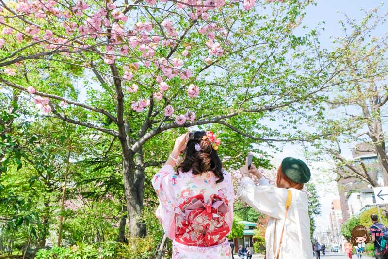 【東京和服體驗】東京淺草江户和装工房雅，小振袖加購化妝髮型 @Alina 愛琳娜