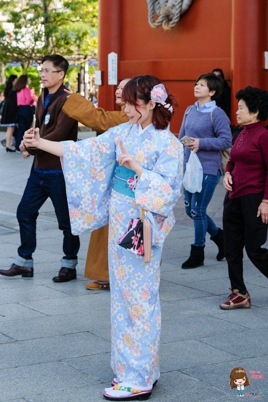 【東京和服體驗】東京淺草江户和装工房雅，小振袖加購化妝髮型 @Alina 愛琳娜
