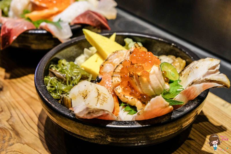 【台北食記】井上禾食-生魚片海鮮丼飯,近捷運六張犁站 @Alina 愛琳娜