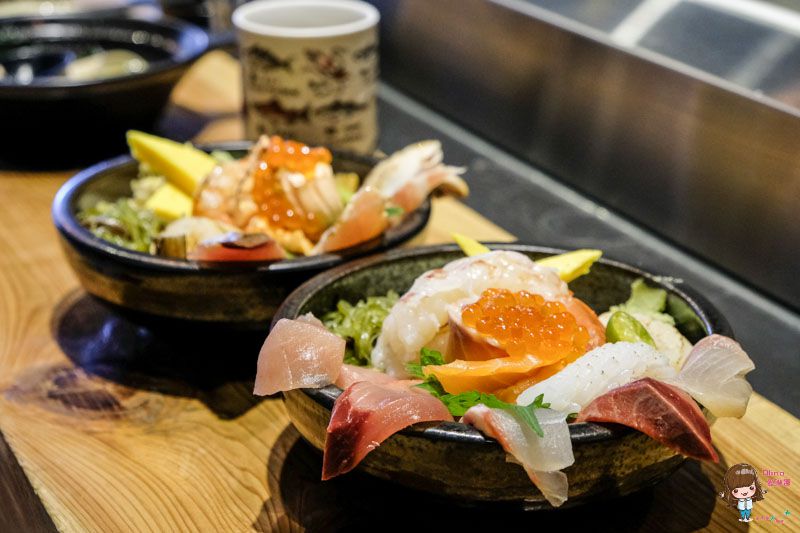 【台北食記】井上禾食-生魚片海鮮丼飯,近捷運六張犁站 @Alina 愛琳娜