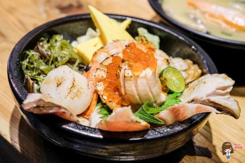 【台北食記】井上禾食-生魚片海鮮丼飯,近捷運六張犁站 @Alina 愛琳娜