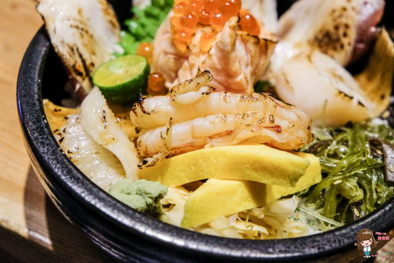 【台北食記】井上禾食-生魚片海鮮丼飯,近捷運六張犁站 @Alina 愛琳娜