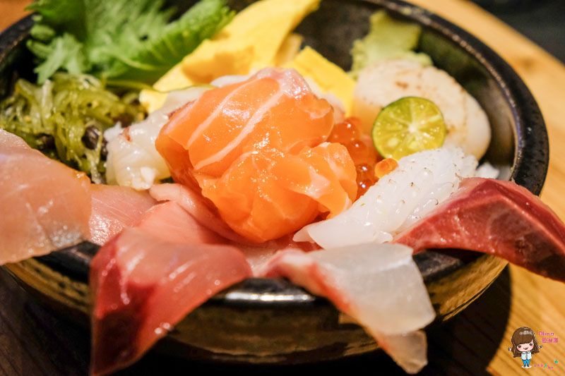 【台北食記】井上禾食-生魚片海鮮丼飯,近捷運六張犁站 @Alina 愛琳娜