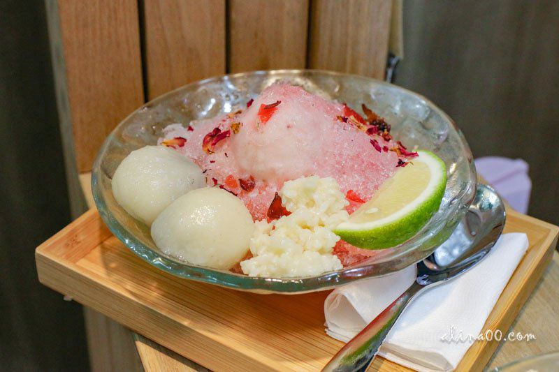 【台北甜點】涼手作冰品 中山古早味日式冰店，Q彈冰火糰子 @Alina 愛琳娜