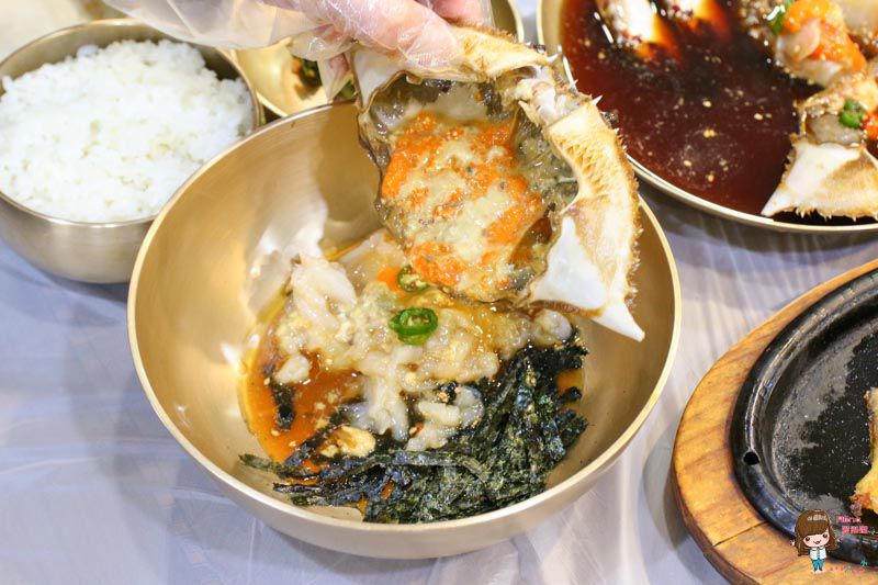 【釜山美食】李河榮醬蟹 韓國醃漬醬油螃蟹 水營/海雲臺分店地圖交通 @Alina 愛琳娜