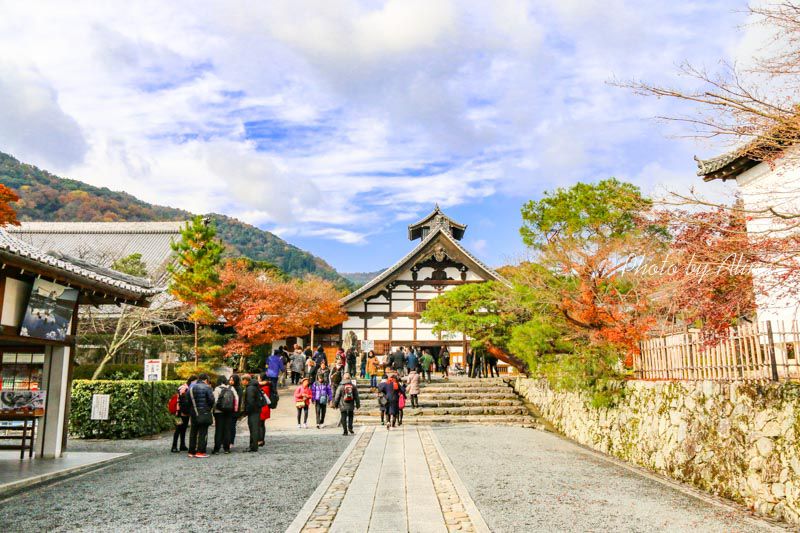 【京都景點】嵯峨嵐山 天龍寺 世界遺產-在秋季楓紅中感受歷史 @Alina 愛琳娜
