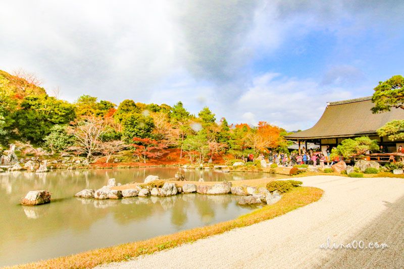 【京都景點】嵯峨嵐山 天龍寺 世界遺產-在秋季楓紅中感受歷史 @Alina 愛琳娜