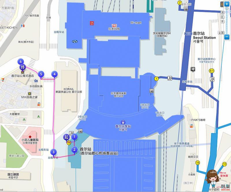 【首爾民宿】首爾站 S.A. Seoul 酒店式公寓 家居風的溫馨 機場京畿道交通直達 @Alina 愛琳娜