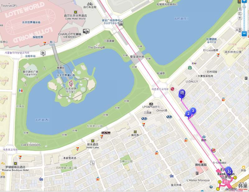 【首爾咖啡館】蠶室 Another SUNDAY 石村湖咖啡館 水果甜點下午茶 @Alina 愛琳娜