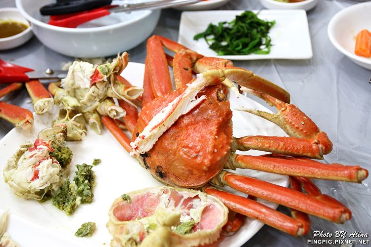 【首爾美食】鷺梁津水產市場 龍宮飯店料理食堂,長腳蟹膏炒飯好吃 @Alina 愛琳娜
