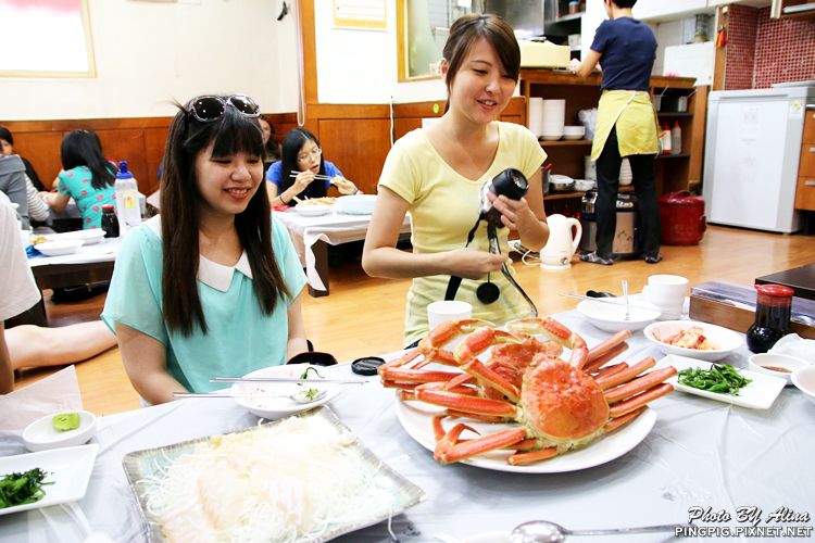 【首爾美食】鷺梁津水產市場 龍宮飯店料理食堂,長腳蟹膏炒飯好吃 @Alina 愛琳娜