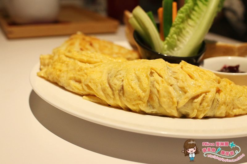【台北食記】Cafe La Mode 歐姆蛋捲配上布丁吐司的悠閒下午茶 @Alina 愛琳娜